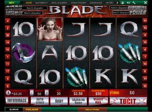 Hrací automaty Blade zdarma