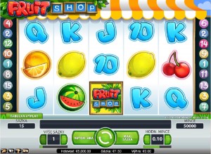 Hrací automaty Fruit shop
