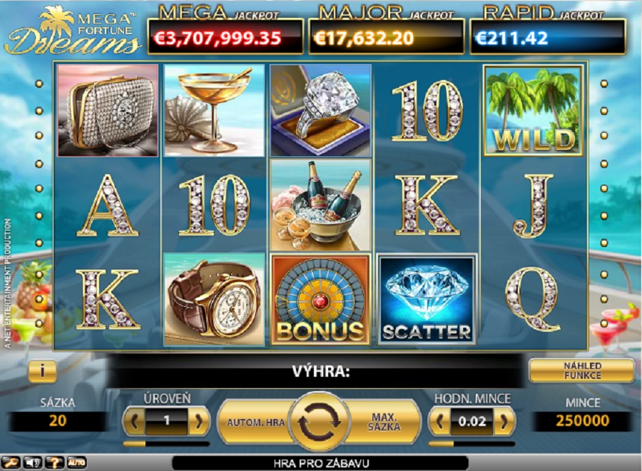 Mega Fortune Jackpot automaty zadarmo
