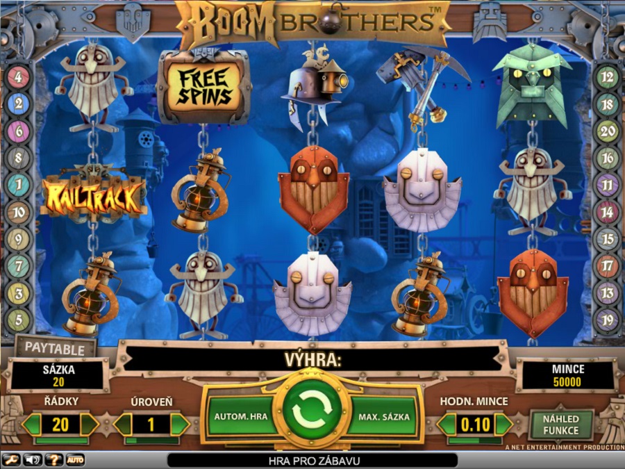 Video slots Boom Brothers