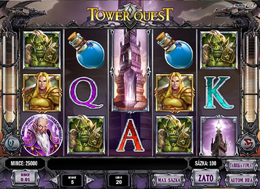 Výherní automaty Tower Quest
