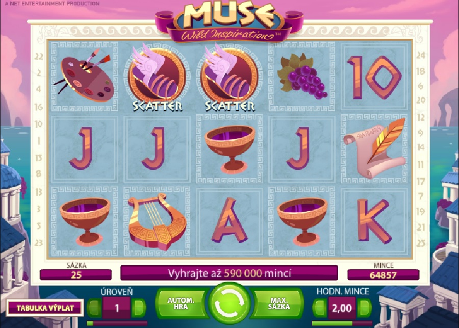 Hrací automat Muse