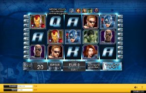 Výherné automaty Avengers