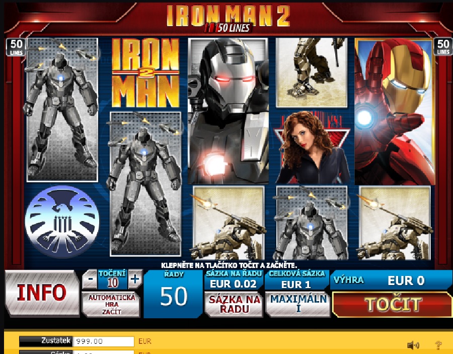 Iron Man 2 automaty online
