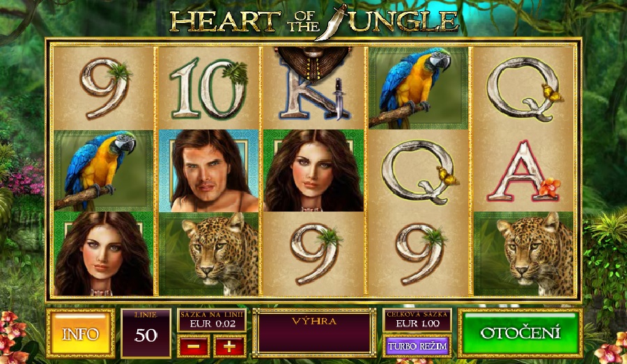 Heart of The Jungle automaty online
