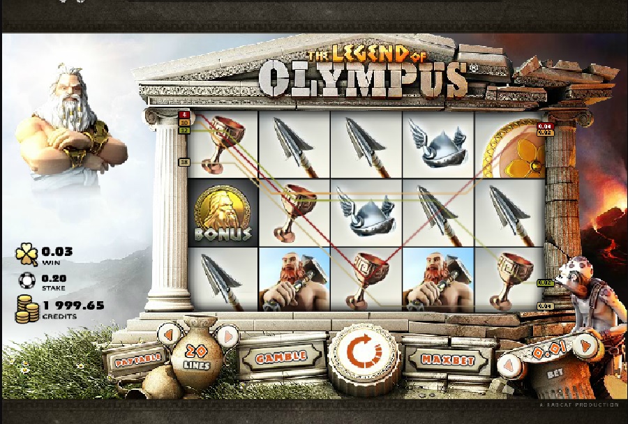 Výherné automaty Legend of Olympus