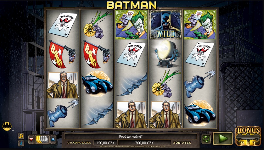 Batman hrací automat online