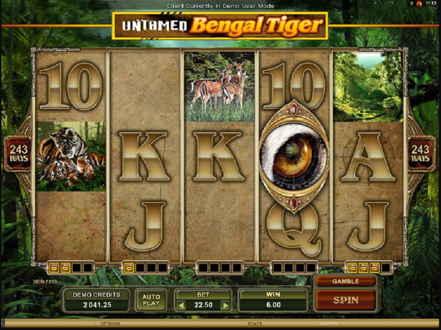 Untamed Bengal Tiger online automat