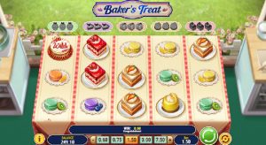 Ochutnajte skvelé koláčiky v hracom automate Baker's Treat