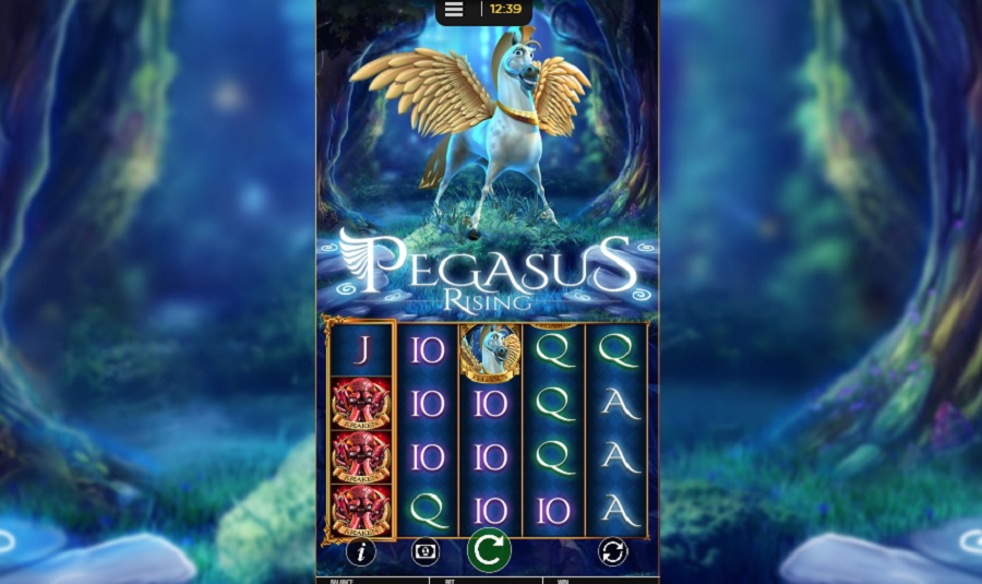 Hrací automat Pegasus je pamiatkou gréckej mytológie
